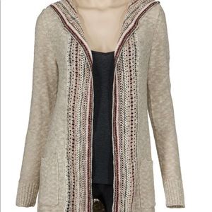 Natural Reflections Hooded Cardigan